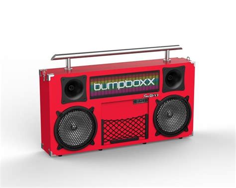 bumsbox a3|Bumpboxx Bluetooth Boombox Freestyle V3s Red .